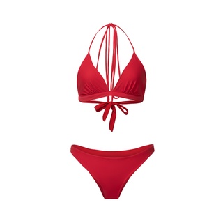 Tatichu - halter neck triangle tie bikini set - bikini, đồ bơi 2 mảnh áo dây cột