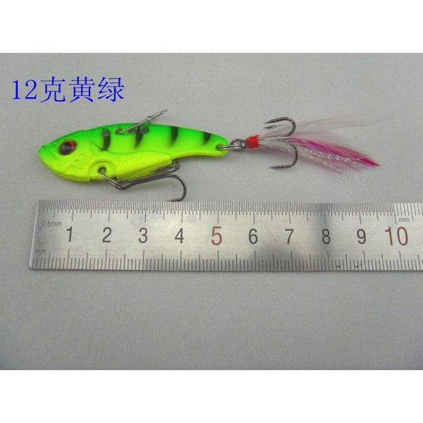 1 Mồi Giả Câu Cá Bằng Kim Loại Cứng 12g 5.5cm