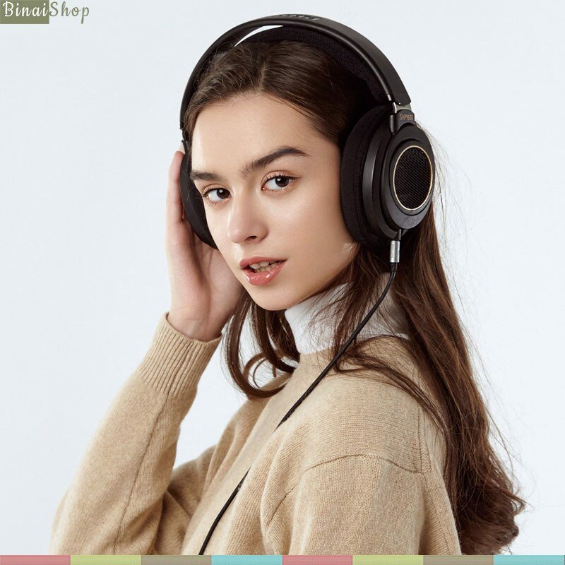 Philips SHP9600 - Tai Nghe Nhạc Hi-Fi Cao Cấp, Màng Loa Lớn 50mm, Thiết Kế Open-Back Cho Kiểm Âm, Làm Nhạc
