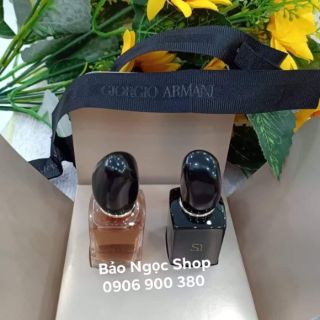 Set 2 Chai Nước Hoa Mini Giorgio Armani Sì