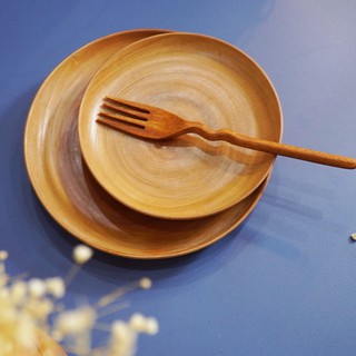 Đĩa gỗ decor