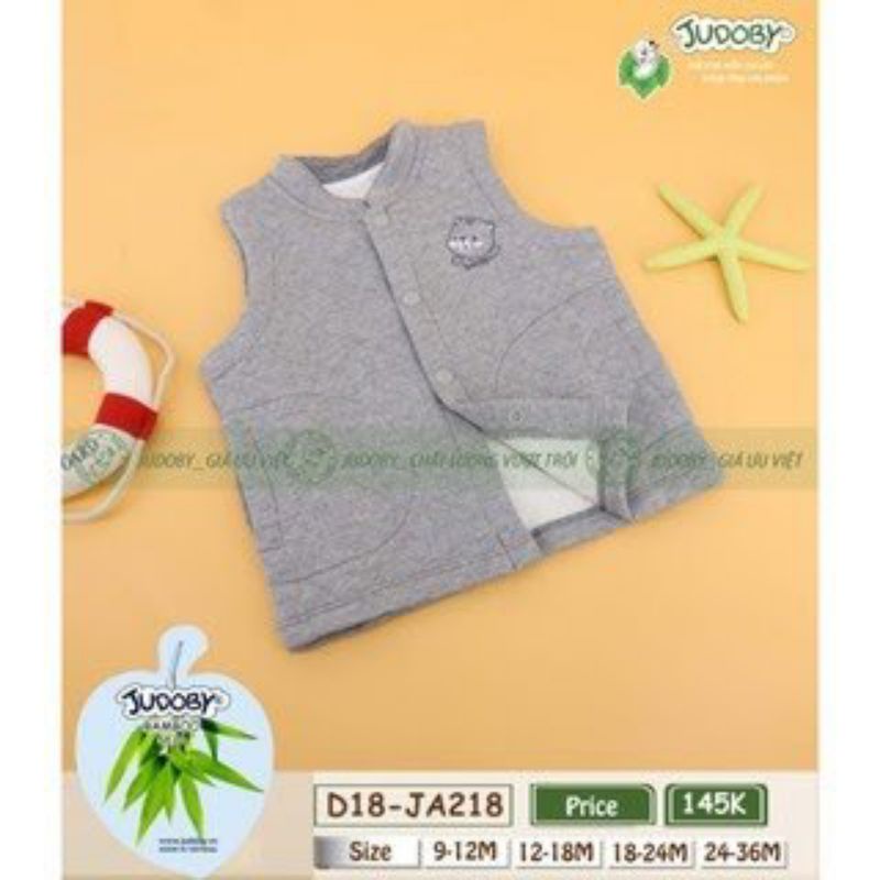 Áo ghi lê chần bông siêu mềm mịn Judoby Dokma