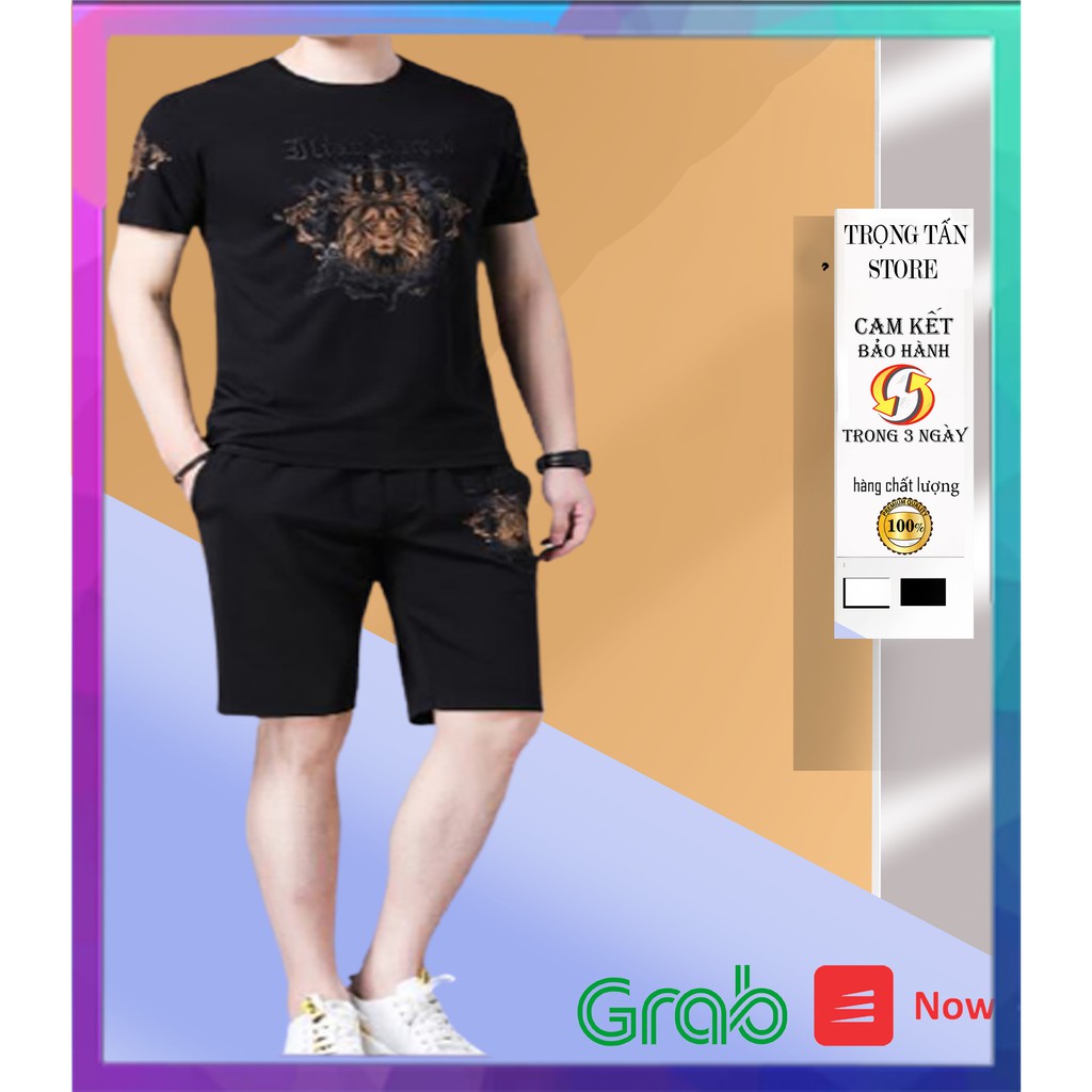 Bộ Hè Nam, Bộ Thể Thao Nam Chất Liệu Thun Lanh Co Dan 4 chiều Mã Sản Phẩm - BN252 - TrongTanFashion