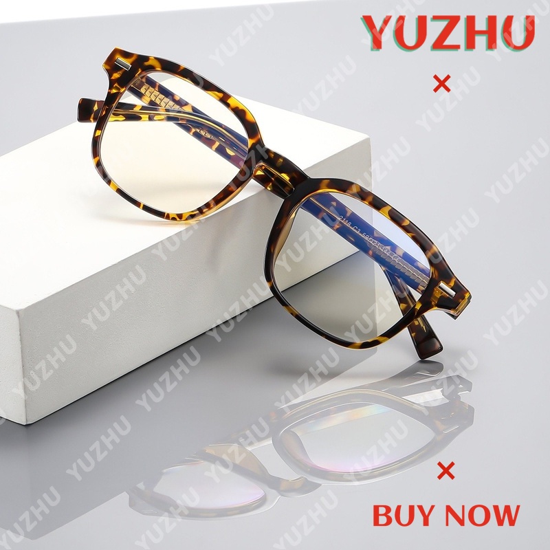 Mắt Kính Chống Ánh Sáng Xanh Hình Vuông TR90 Phong Cách Retro Thời Trang