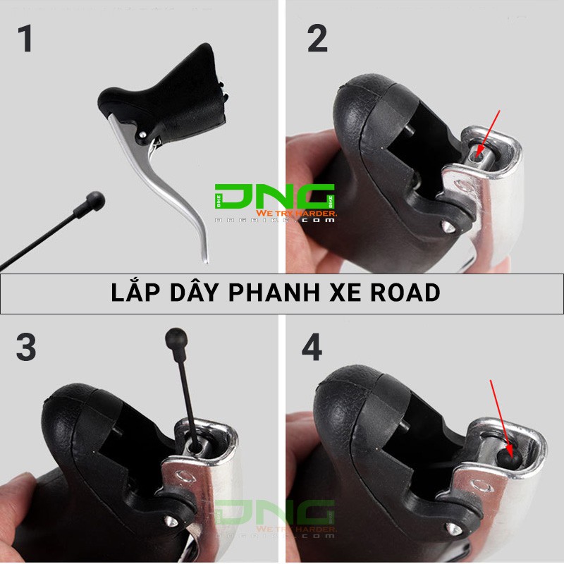 Ruột dây phanh xe đạp ROAD TRLREQ không rỉ