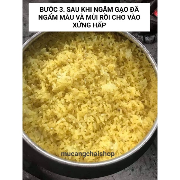 Hoa mật mông  nấu xôi màu vàng túi 100g