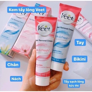 Tuýp tẩy lông veet