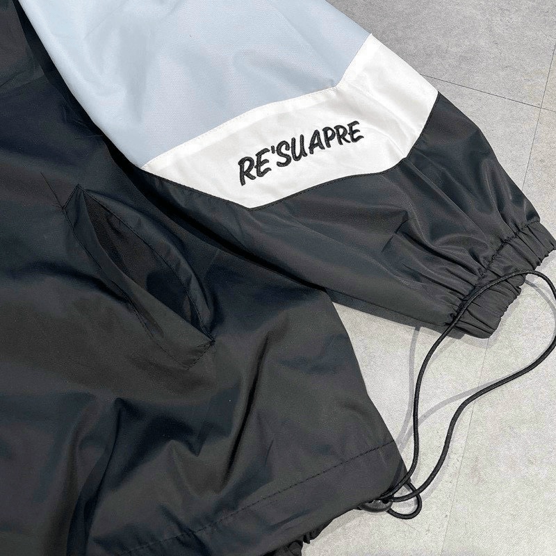 Áo KHoác Dù Nữ Hai Lớp Phối màu ReSuaPre Thời Trang Học Đường năng Động Thanh Lịch Thời Trang HHP Fashion