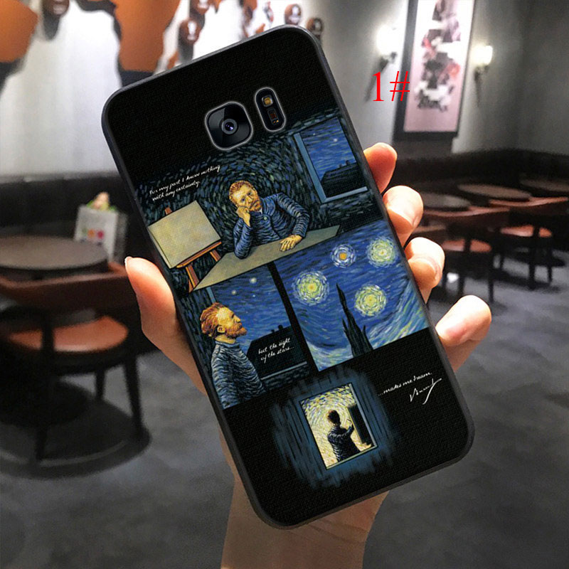 QD24 Great art aesthetic van Gogh Soft Silicone Case for Samsung Note 8 9 10 Plus A10S A20S A20E A30S | BigBuy360 - bigbuy360.vn