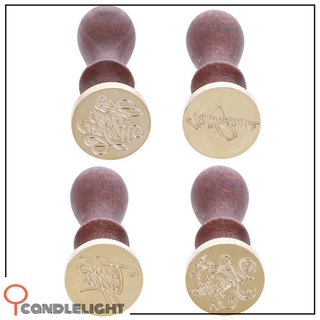 Con Dấu Gỗ Khắc Chữ Phong Cách Retro Độc Đáo