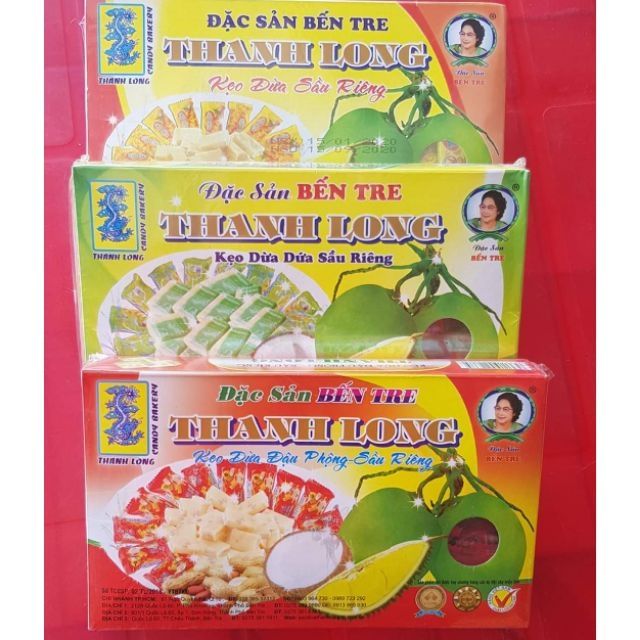 Kẹo dừa bến tre Thanh Long  400G