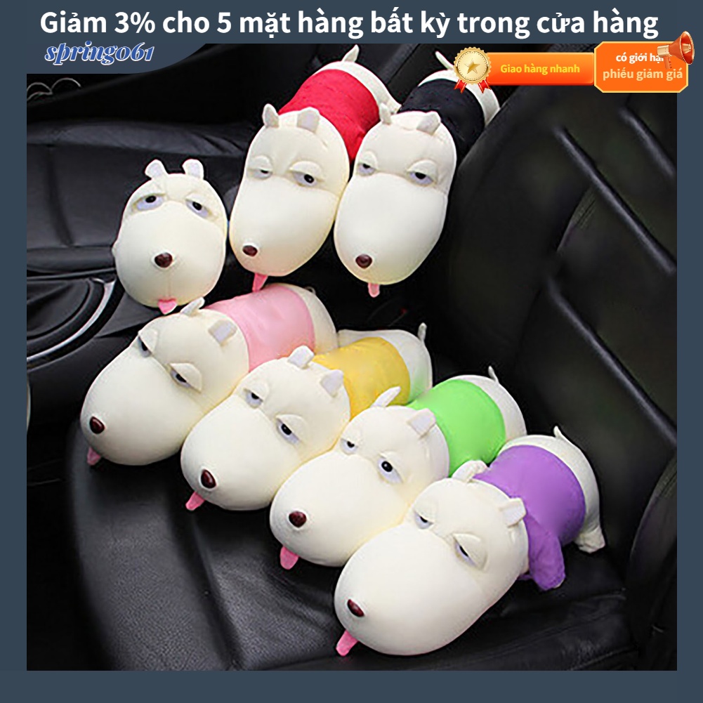 Hàng giao ngay Con chó búp bê Xe trang trí Túi than tre Chữa bệnh Đồ chơi khử mùi Hấp thụ formaldehyde cho ô tô Spring061