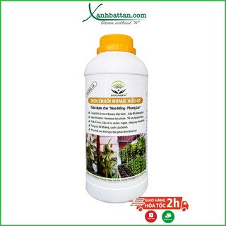 Dịch Chuối Humic Lên Men Chuyên Kích Mầm Chồi, Kích Rễ, kích Kie, Phục Hồi Và Chống Suy Cây Chai 1 Lít