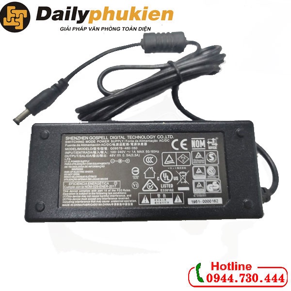 Cục nguồn adapter 48v 0.5a cho camera