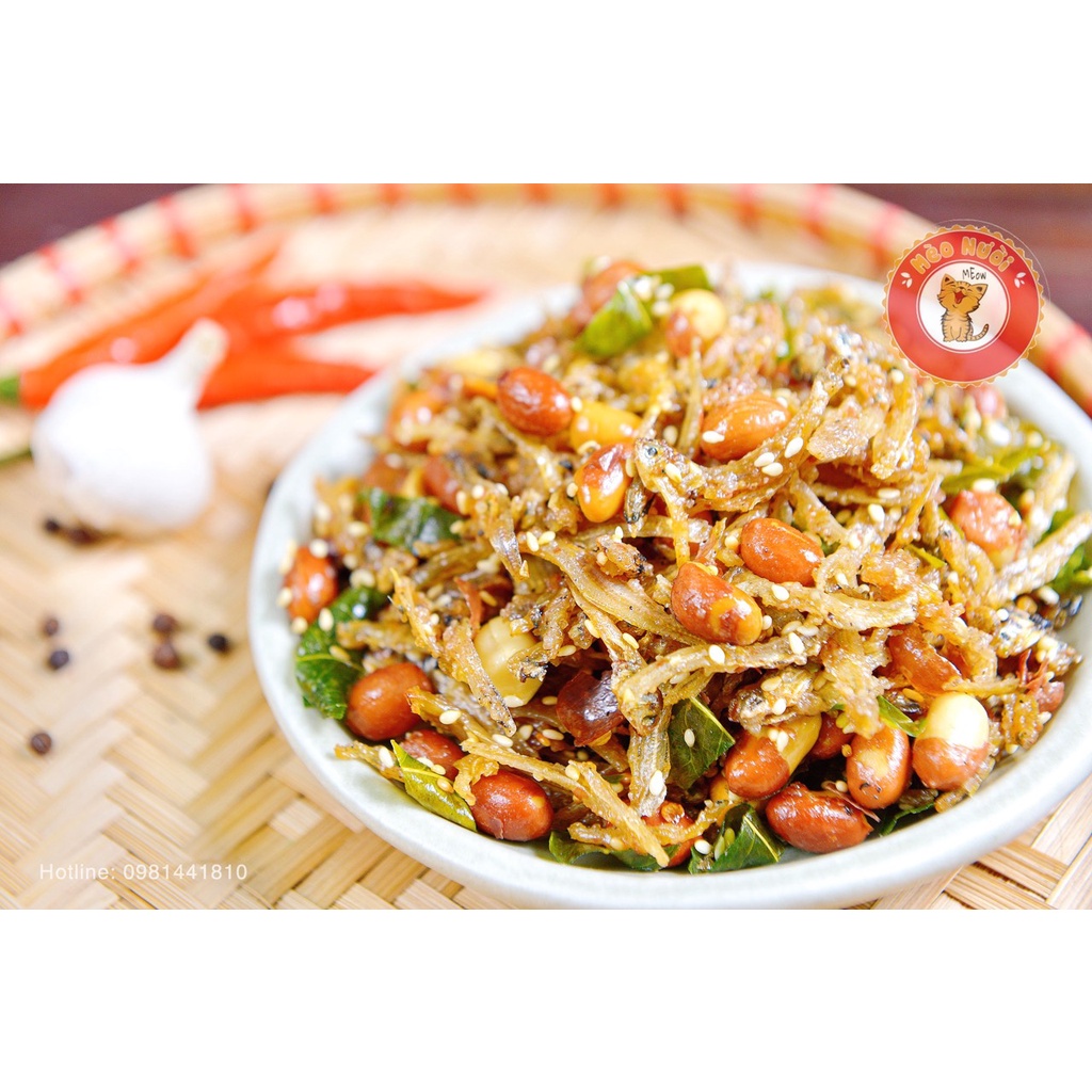 CÁ CƠM RIM LẠC 500gram - Đặc sản Xứ Nghệ -