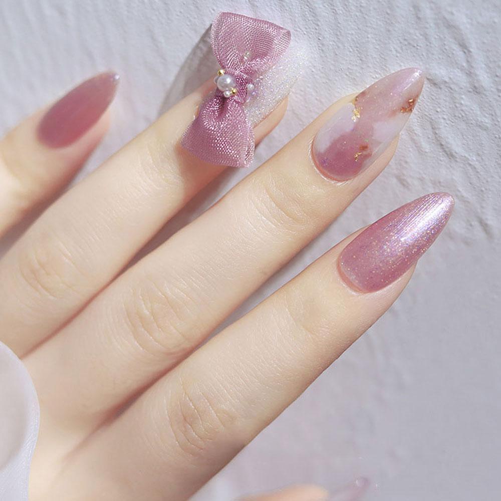 Phụ Kiện Ren Trang Trí Móng Tay Nghệ Thuật Sáng Tạo Quyến Rũ Cho Nữ