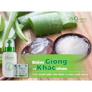 HỖN HỢP MUỐI RỬA MŨI DR.GREEN