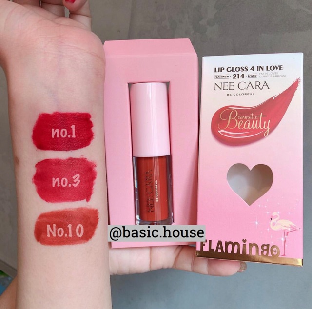 Son kem Nee Cara lip gloss | BigBuy360 - bigbuy360.vn