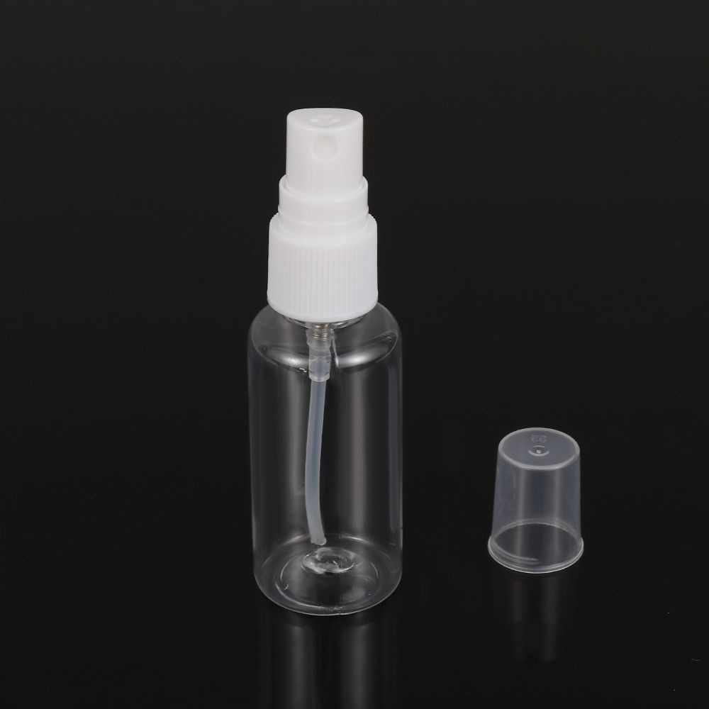 [Hàng mới về] Set 5/10 chai rỗng đựng mỹ phẩm 30ml dạng xịt bằng nhựa trong suốt tiện dụng