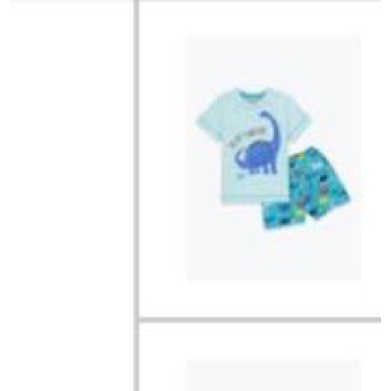 set bộ pyjama bé trai Matalan auth size 1-5y