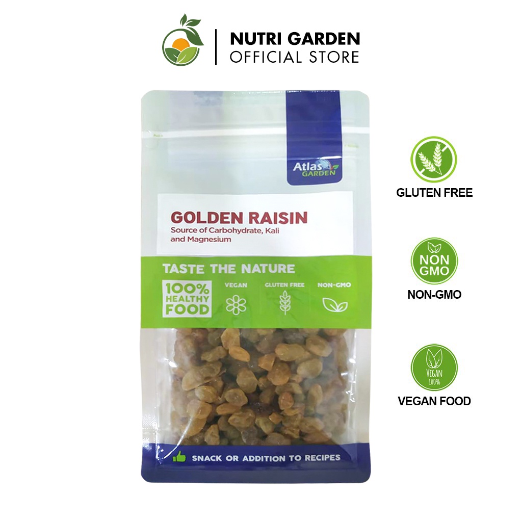 Nho vàng khô Mỹ 265g - Nutri Garden