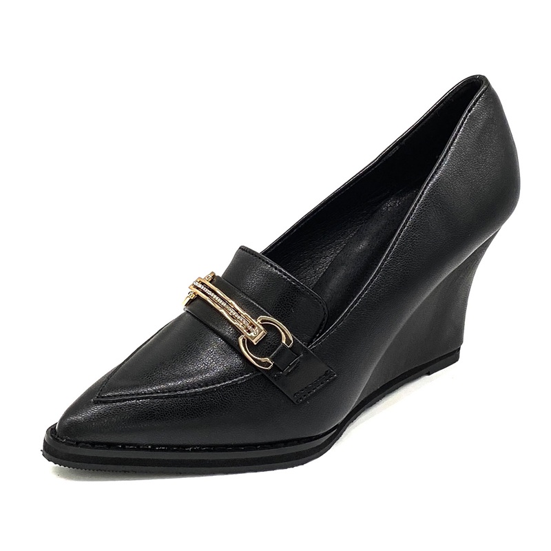 Giày đế xuồng mũi nhọn cao cấp gót cao 8cm   210222