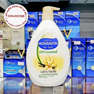 Sữa tắm Monsavon chiết xuất sữa và hoa vani 1000ml