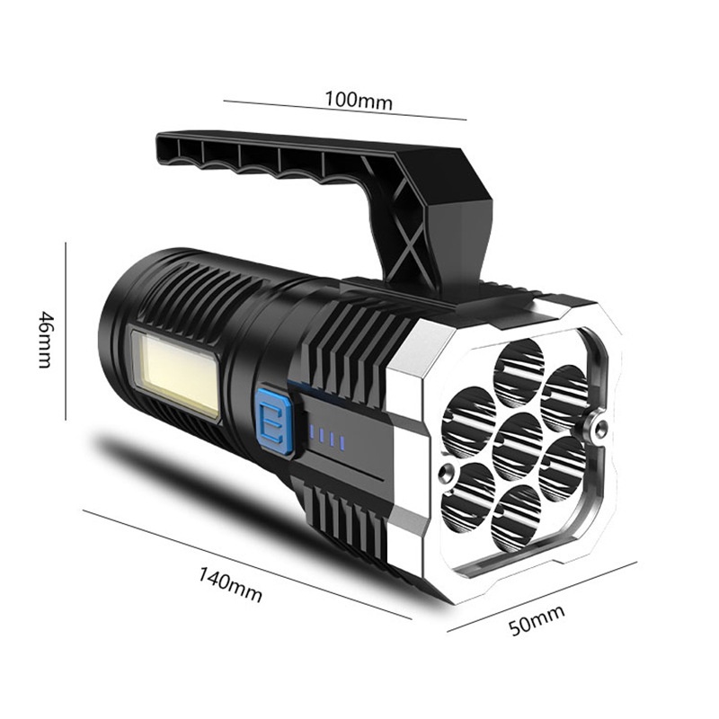 ĐÈN PIN LED SIÊU SÁNG 7 BÓNG