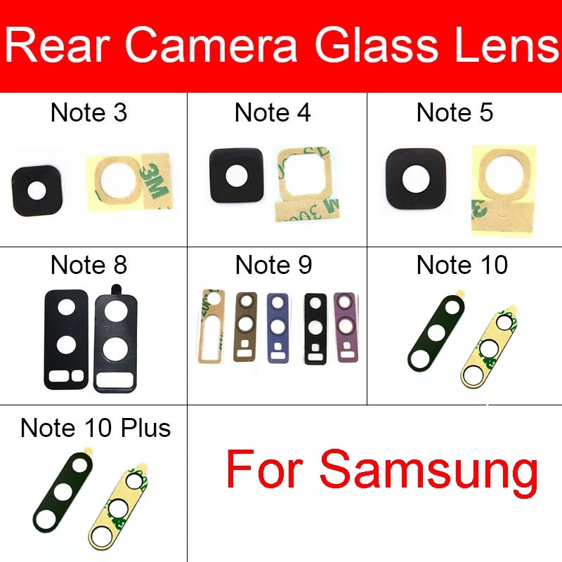 Miếng Dán Bảo Vệ Camera Sau Cho Điện Thoại Samsung Galaxy Note 3 4 5 8 9 10 Plus