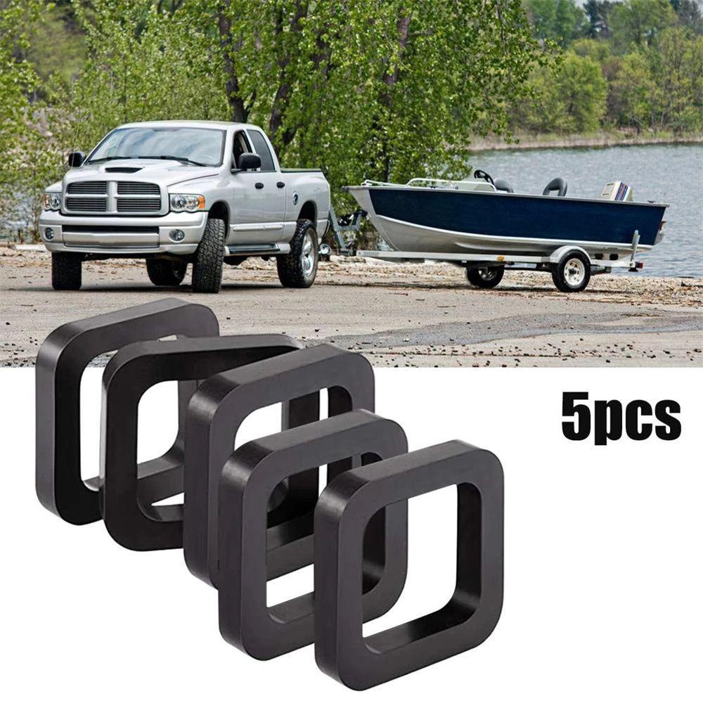 Khối Cao Su Màu Đen 2 Inch Hấp Thụ Sốc Có Thể Điều Chỉnh Cho Xe Moóc