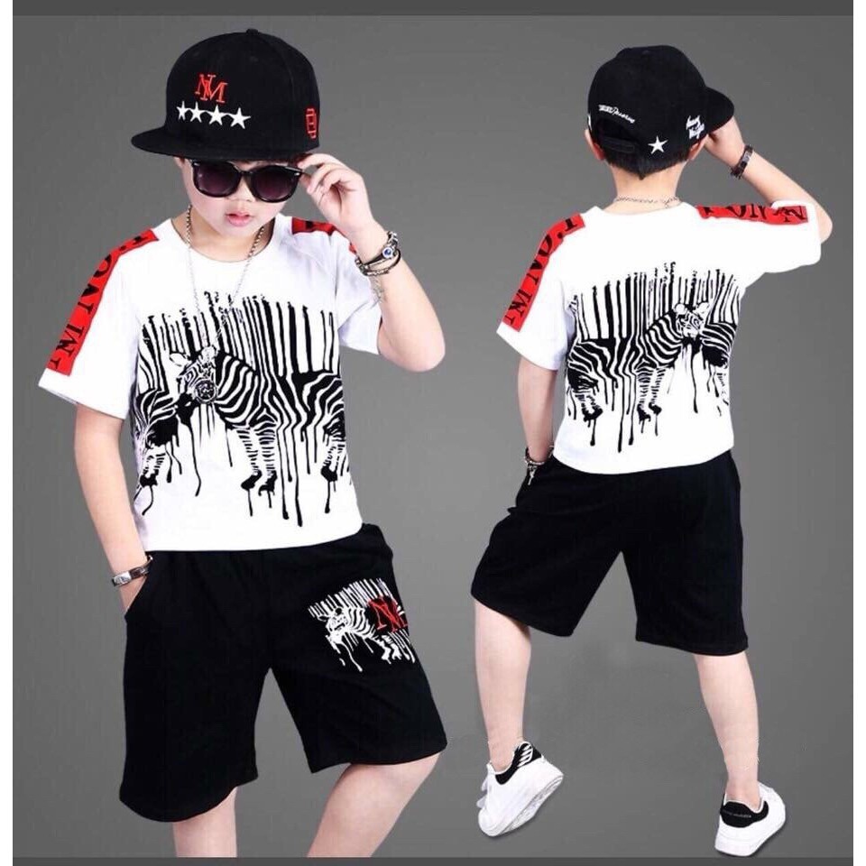 Đồ bộ hip hop cho bé trai.
