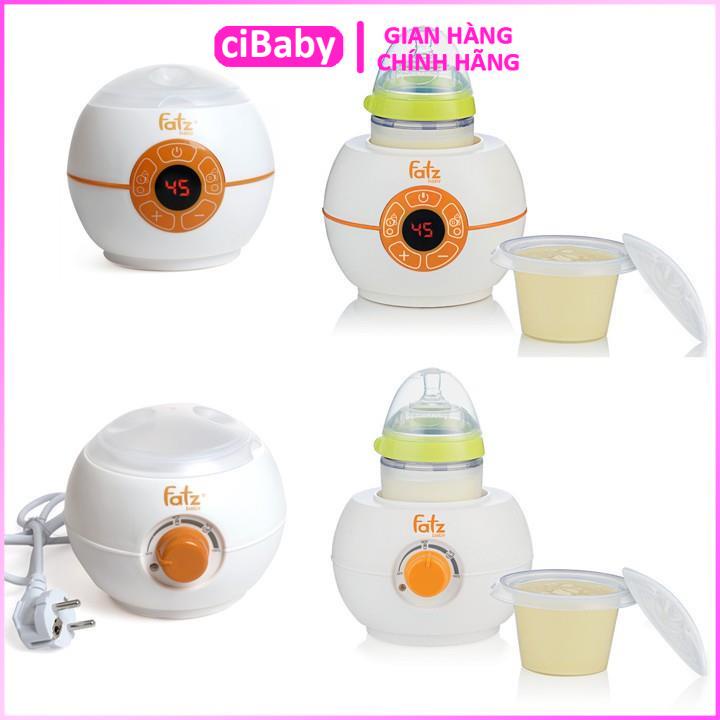 [BH 24 tháng] Máy hâm sữa Fatz Baby cho bình cổ siêu rộng FB3027SL và FB3028SL