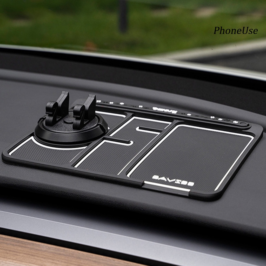 Miếng lót điện thoại PU bằng PVC chống trượt chống mài mòn 4 trong 1