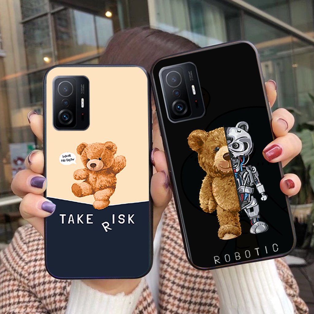 Ốp lưng Xiaomi 11T 5G - Xiaomi 11T Pro 5G ( Mi 11T 5G - Mi 11T Pro 5G) in nhiều gấu cute đáng yêu giá rẻ