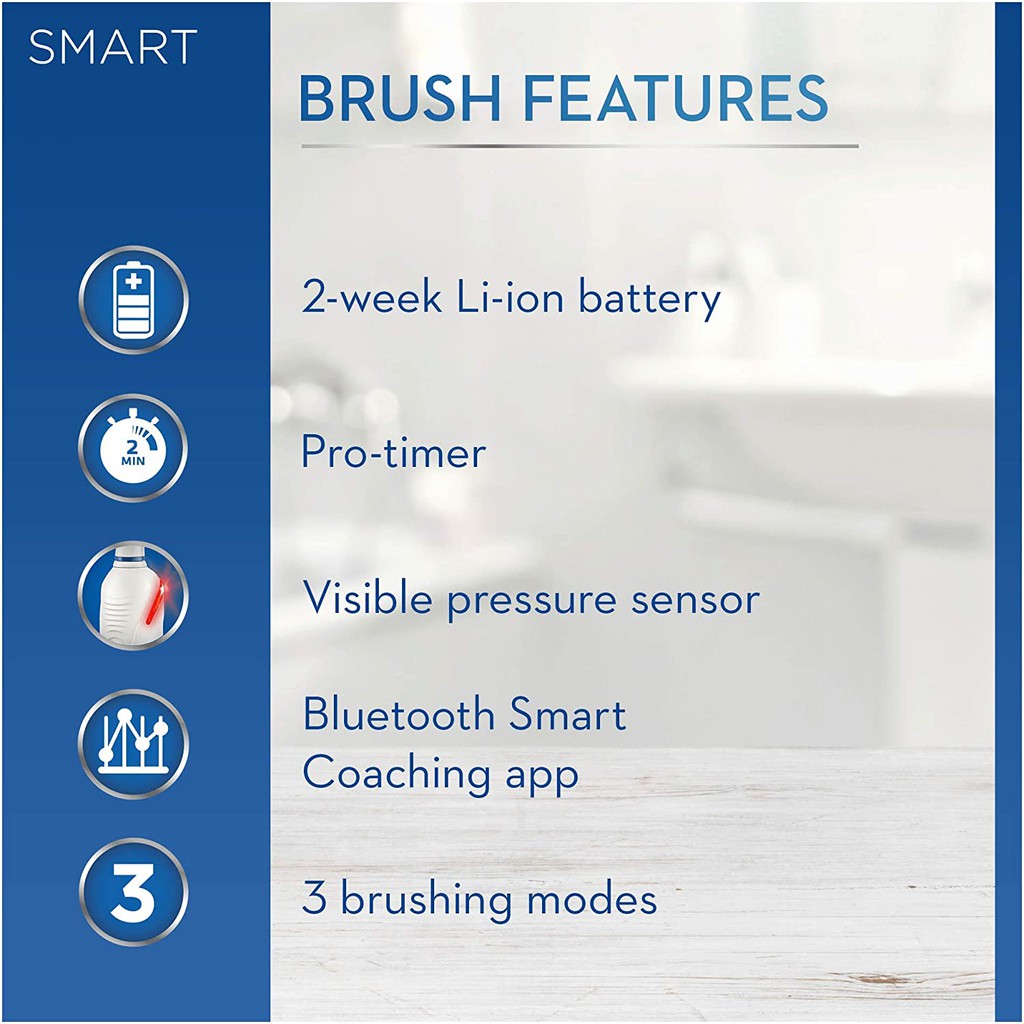 Bàn chải điện Oral B Smart 4 4000