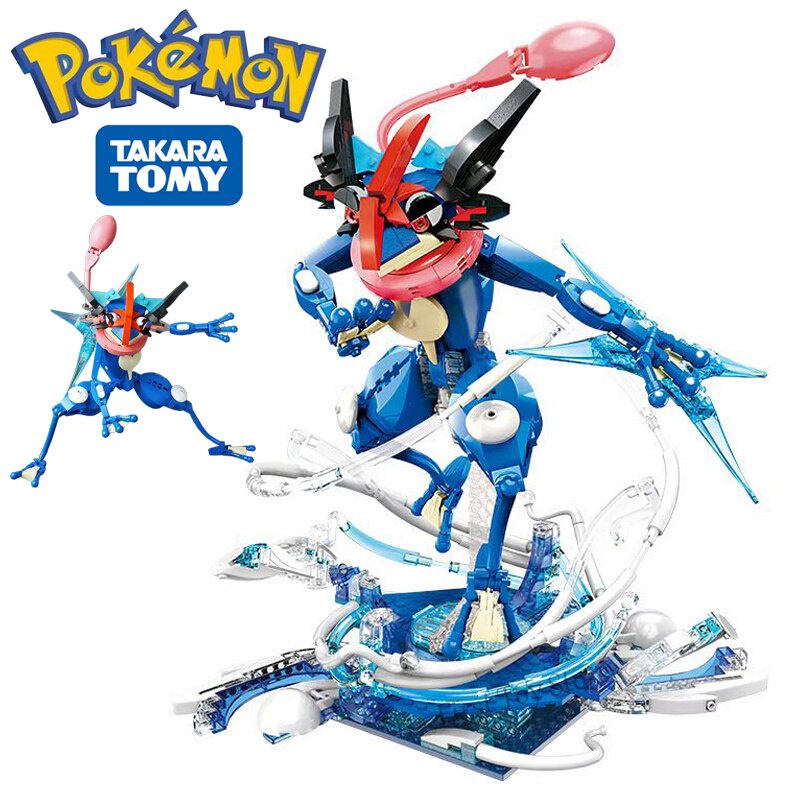 Mới Bộ Đồ Chơi Lắp Ráp Mô Hình Pokemon Greninja Mewtwo Charizard Venusaur