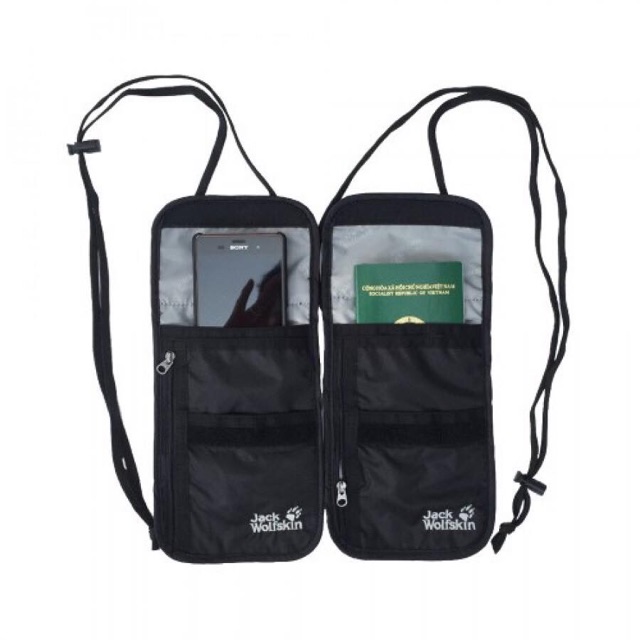 Túi passport Wolfskin Passport Breast Pouch