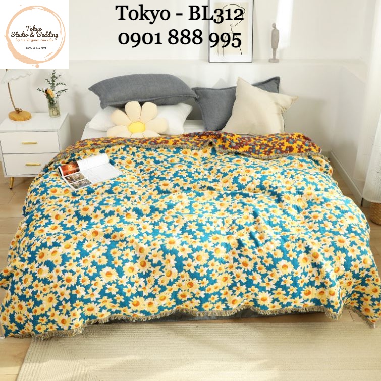 S71_Chăn Xô Organic Cotton Dòng Cao Cấp