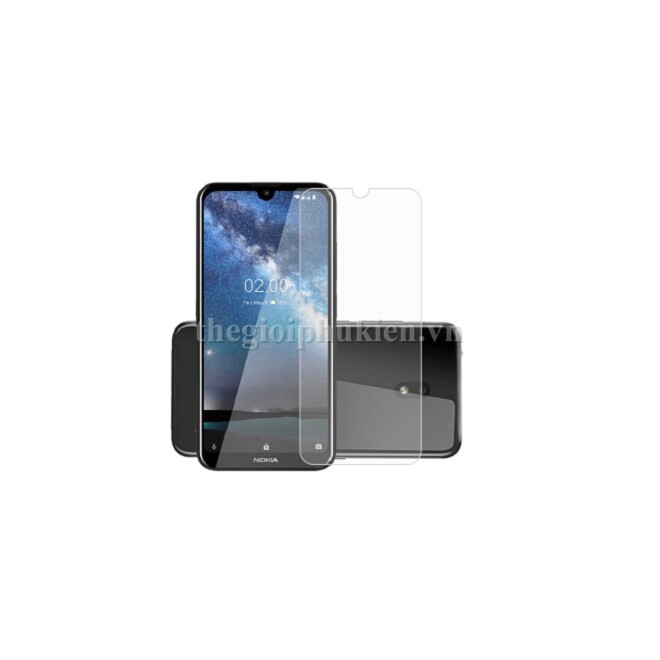 Tấm dán kính cường lực Nokia 2.2 hiệu Glass Pro chống vỡ, chống xước màn hình