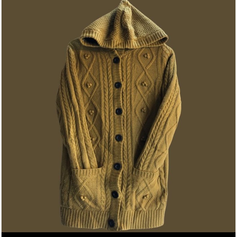 KHOÁC LEN LÓT LÔNG CÓ MŨ