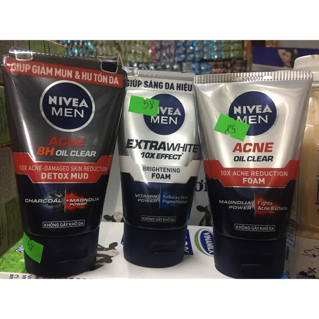 SỮA RỬA MẶT NIVEA MEN 100g