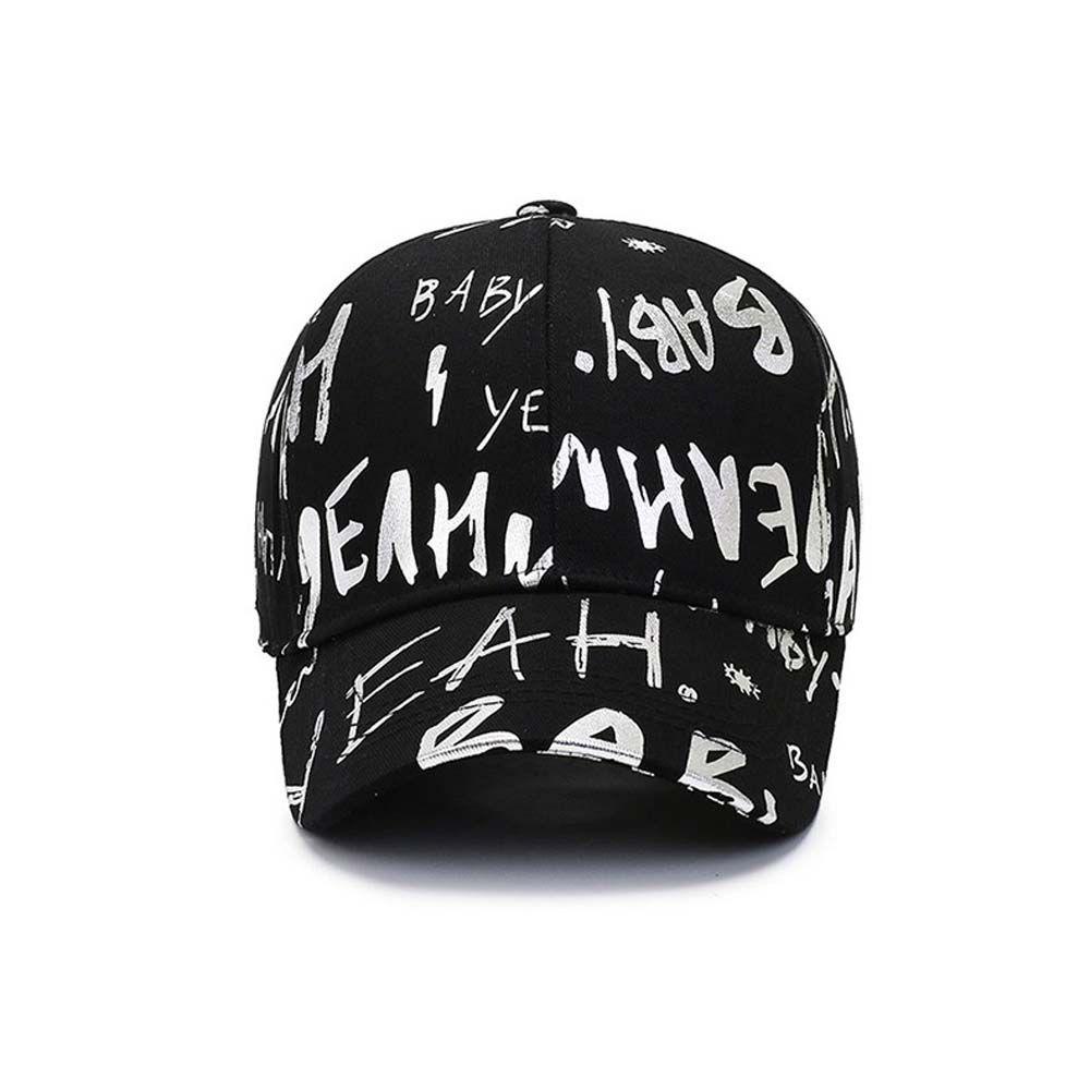 Mũ Lưỡi Trai Họa Tiết Graffiti Phong Cách Hiphop Cá Tính