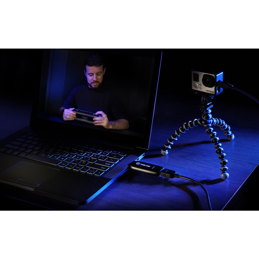 -  -  - Thiết bị stream Elgato Cam Link 4K - Chính Hãng Việt Nam - Mới 100%