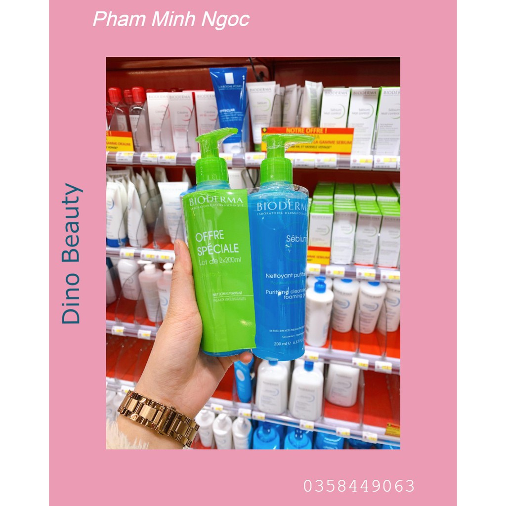 SRM Bio cho da dầu mụn/ nhạy cảm