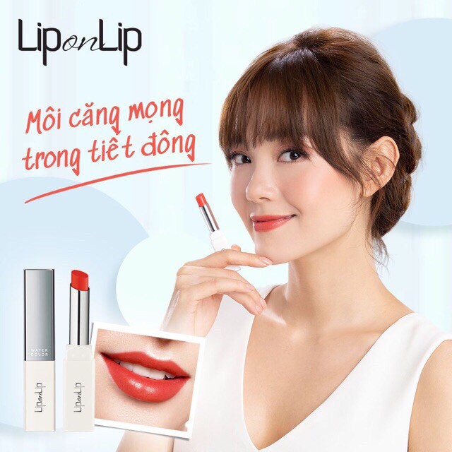 Son trang điểm dưỡng tối ưu Lip On Lip Water Color - 2.2g