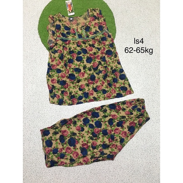 bộ lanh lửng size 4 từ 55-58kg - đồ bộ mặc nhà giá rẻ tại tphcm