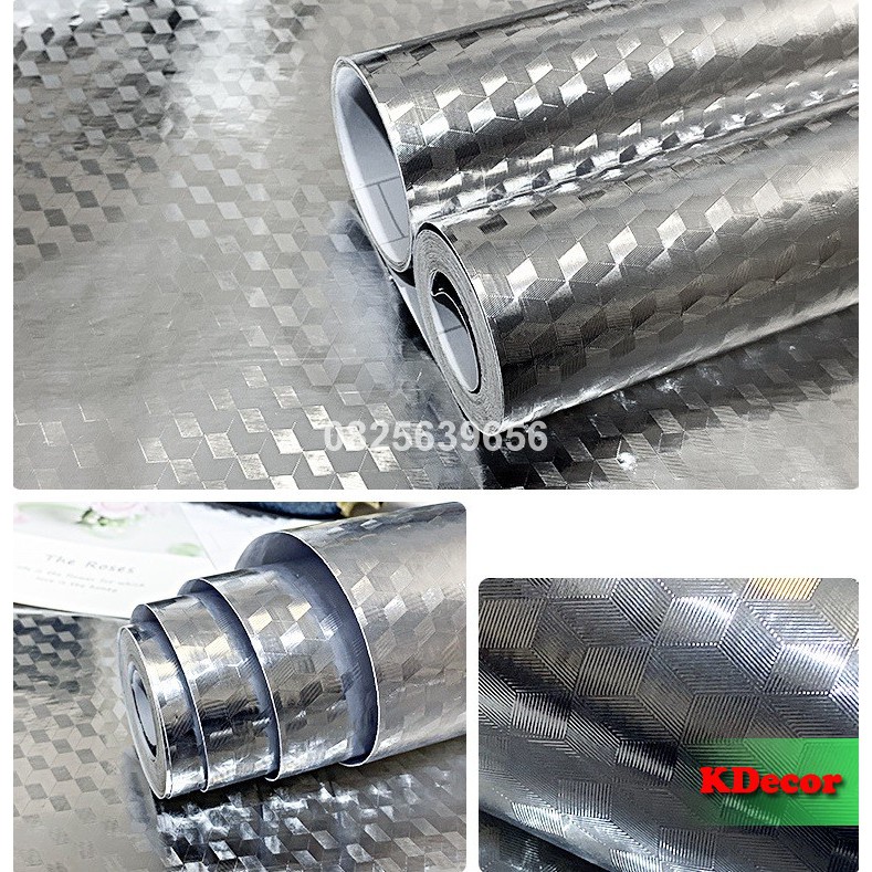 [SALE] 3 mét Decal dán bếp, giấy dán bếp chịu nhiệt khổ 60cm