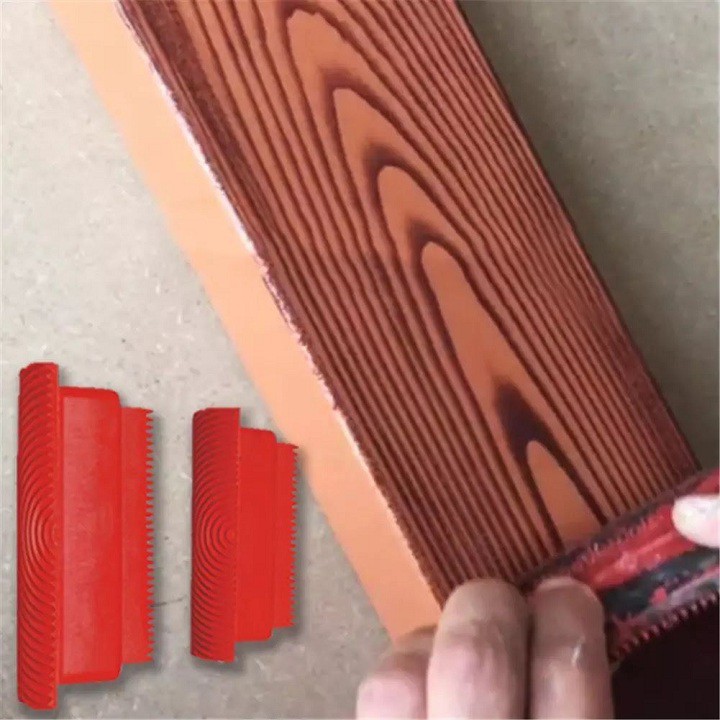 Bộ dụng cụ làm sơn giả gỗ - Cọ tạo vân gỗ