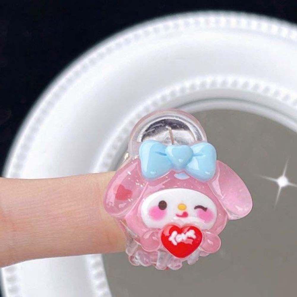 Kẹp TóC HìNh Melody Kuromi Mini Dễ Thương Cho Nữ