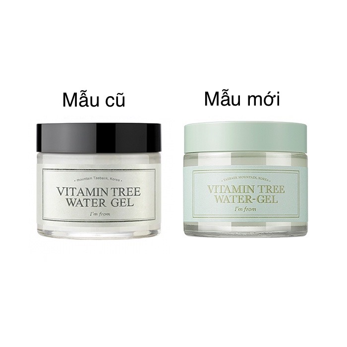 [Vitamin Tree Chính Hãng] Gel Dưỡng Cấp Nước I'm From Vitamin Tree Water Gel 75g